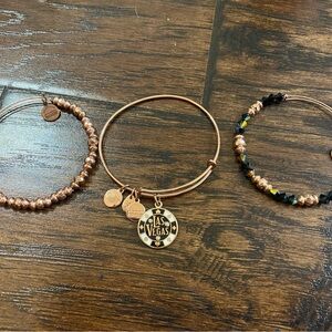 Alex and Ani bracelet set from Las Vegas